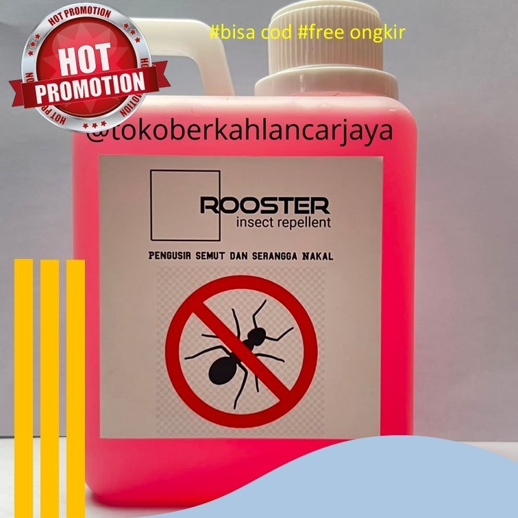 ROOSTER OBAT SEMUT 500 ML CAIRAN PENGUSIR SEMUT PEMBASMI SEMUT USIR SEMUT SEKETIKA