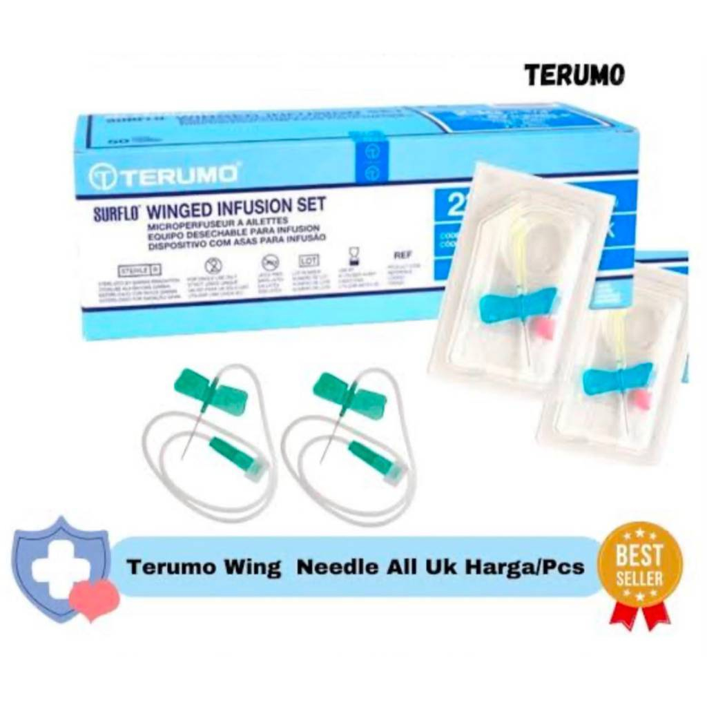 Needle WingTerumo 23G, Satuan Harga/pcs