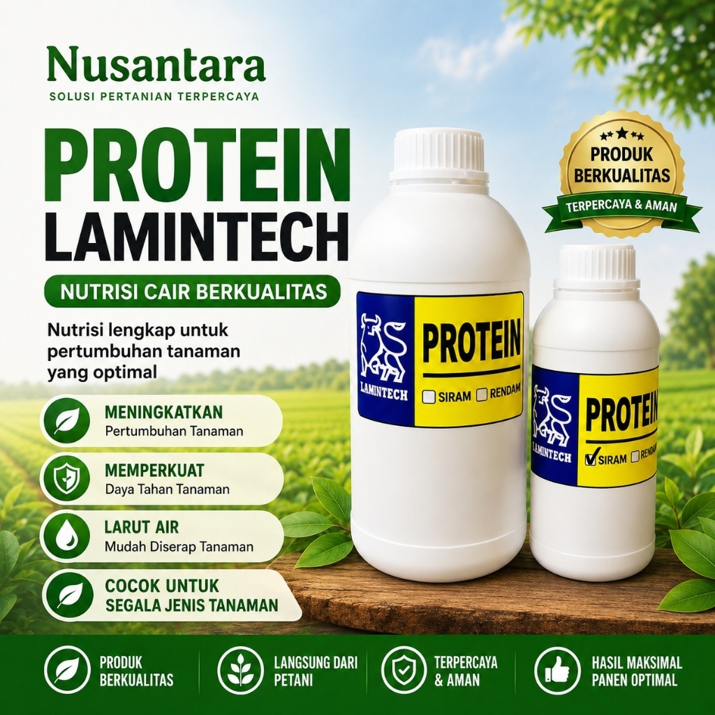 Protein Nutrisi Tauge LAMITECH 1000ml – Suplemen Nutrisi Tanaman untuk Pertumbuhan Tauge
