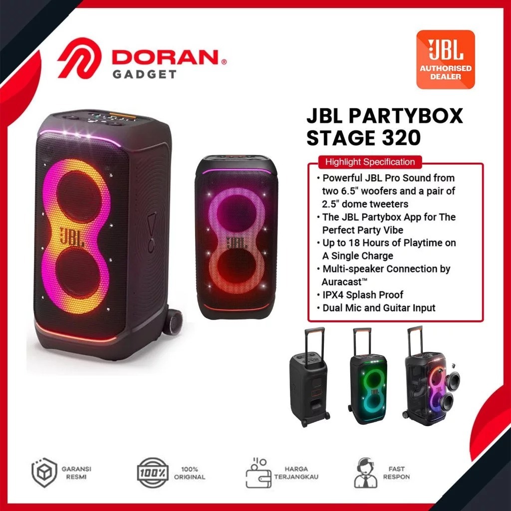 JBL Party Box 320 - Garansi Resmi