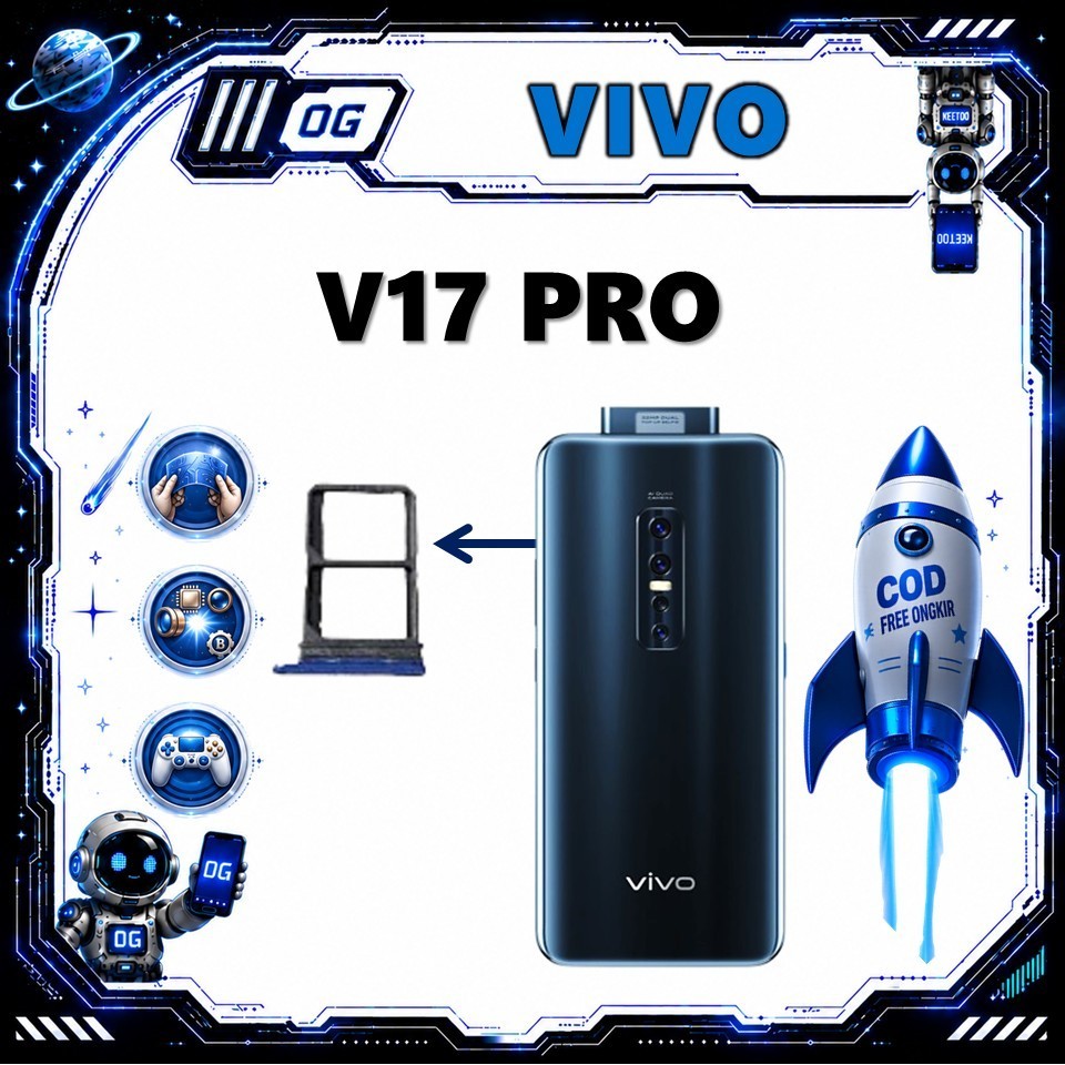SIMLOCK VIVO V17 PRO SIMTRAY / SIMCARD / TEMPAT KARTU ORI