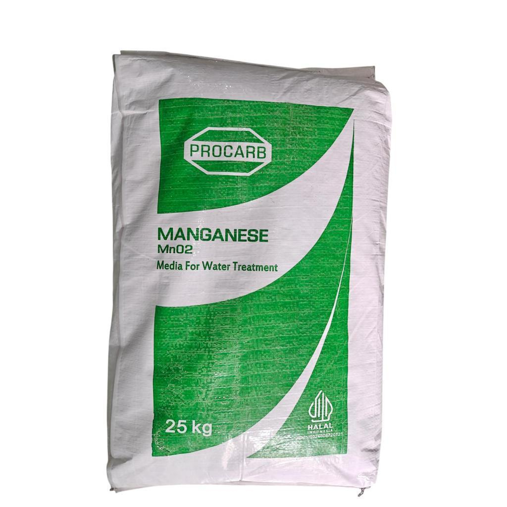 manganese MnO2 PROCARB / media filter air mangan 25KG