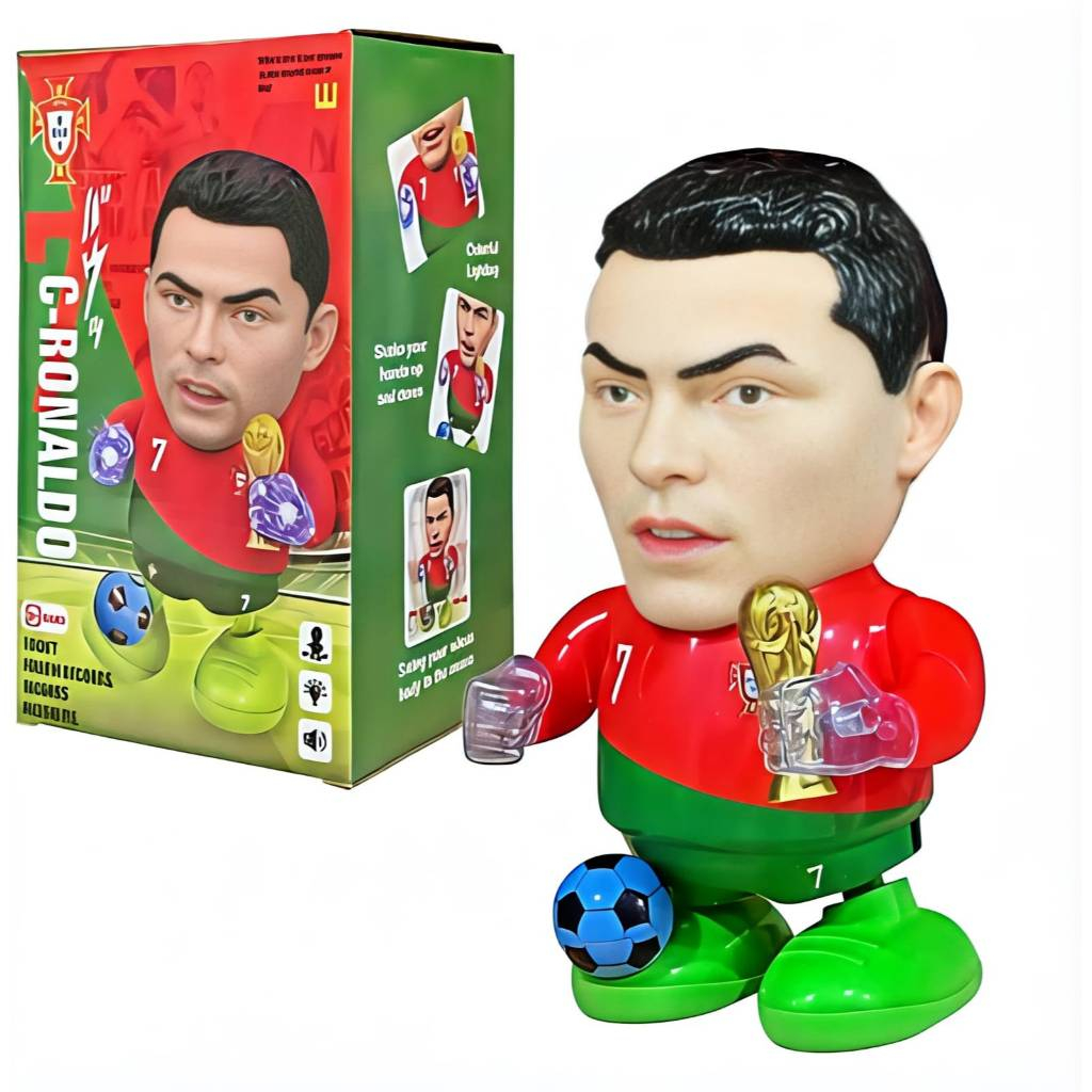 Mainan Robot Messi Ronaldo Dance