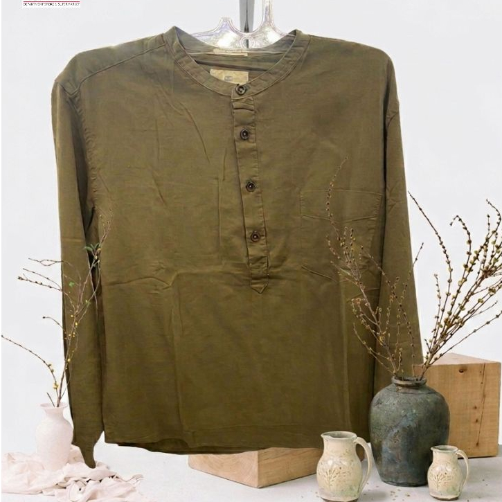PETER NATION Y25 KEMEJA KOKO LINEN L/S