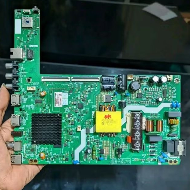 MB 43S3U - MAINBOARD - MOTHERBOARD - MOBO - MICOM - MODUL - MESIN ANDROID TV LED COOCAA 43S3U - 43S3