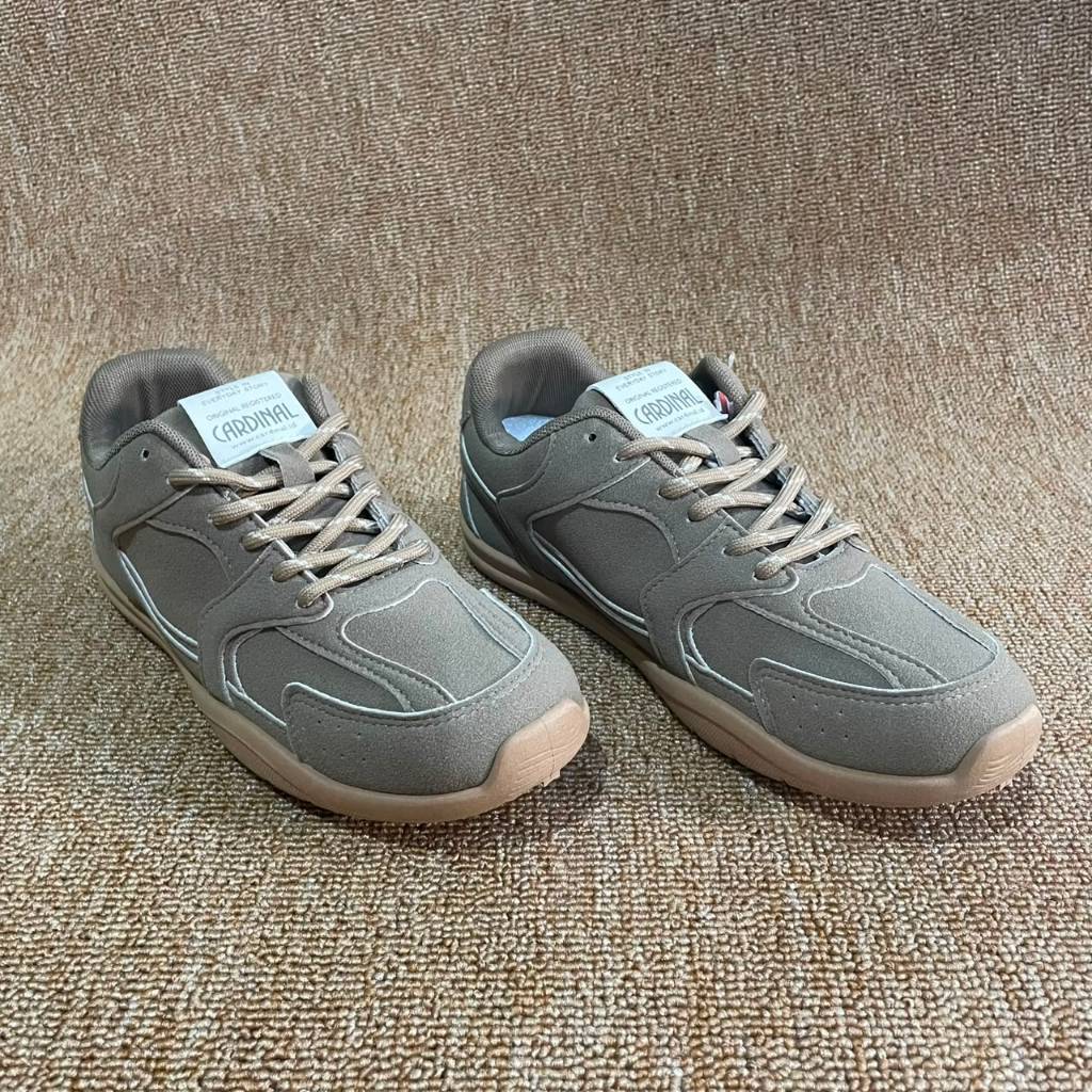 Free Tali - Sepatu Sneakers Wanita Cardinal WCNCL01823F 04C HESTIA-1 Abu Bludru Kasual Original