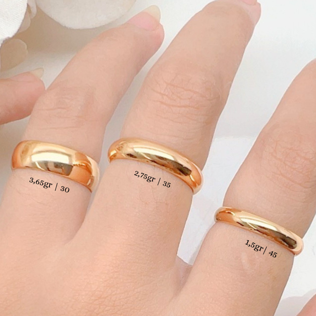 Banyak Pilihan Model Cincin Polos - KerbauEmas