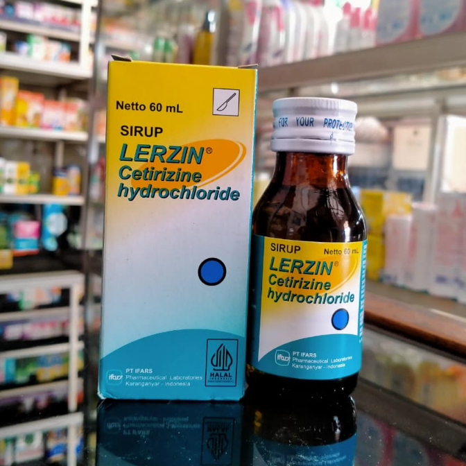 LERZIN SIRUP 60 ML - lerzin sirup