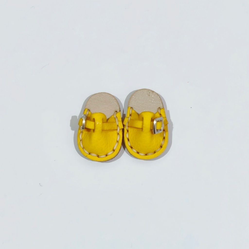 Leather Sandal for Nendoroid doll / YMY OB11 doll