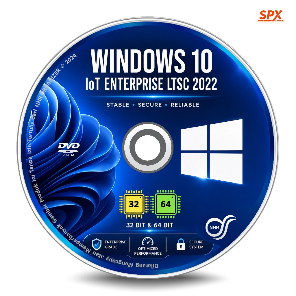 Windows® 10 LTSC + IoT Enterprise 2022 DVD Installer