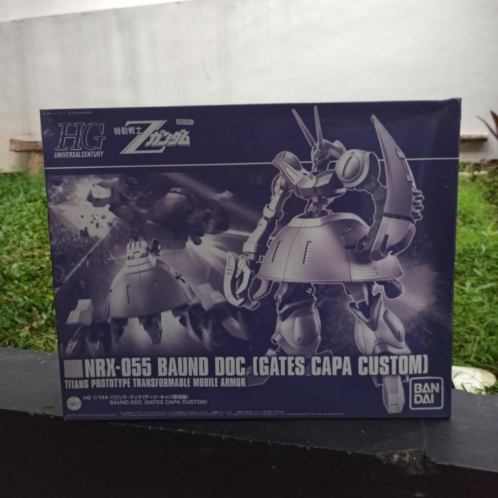 Premium Bandai HG 1/144 NRX-055 Baund Doc Gates Capa Custom