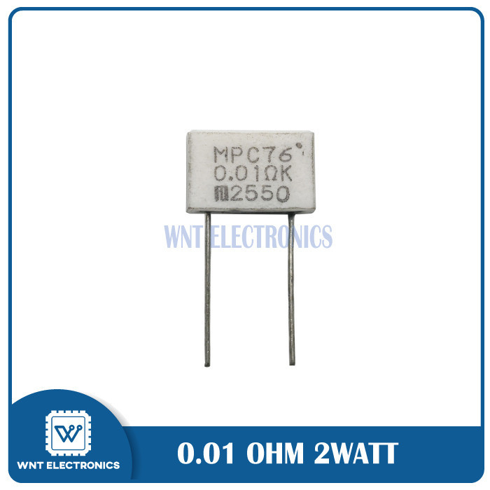 Resistor MPC76 0.01 Ohm 2W 0.01R 2 Watt