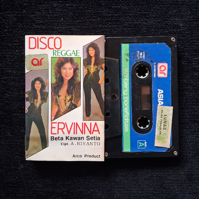 Kaset Ervinna Album Disco Reggae