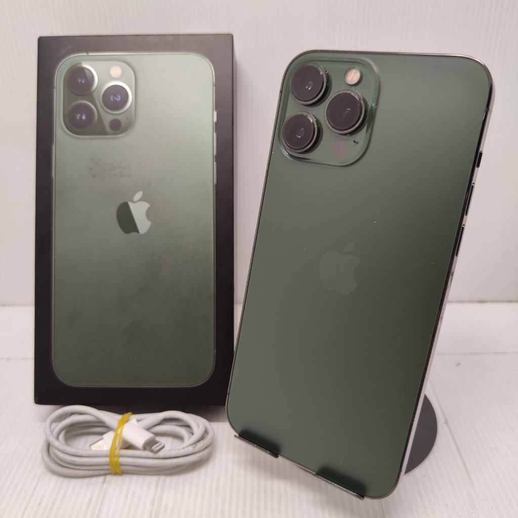 IPHONE 13 PRO MAX 128GB GREEN NO MINUS RESMI FULLSET ORIGINAL DIGIMAP  NO MINUS