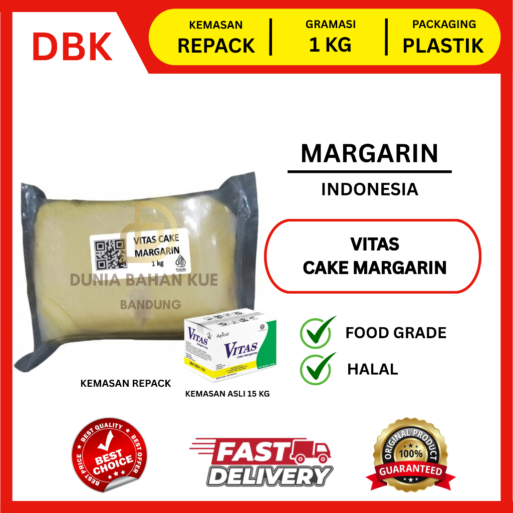 VITAS CAKE MARGARIN / MARGARINE VITAS CAKE || 1 KG