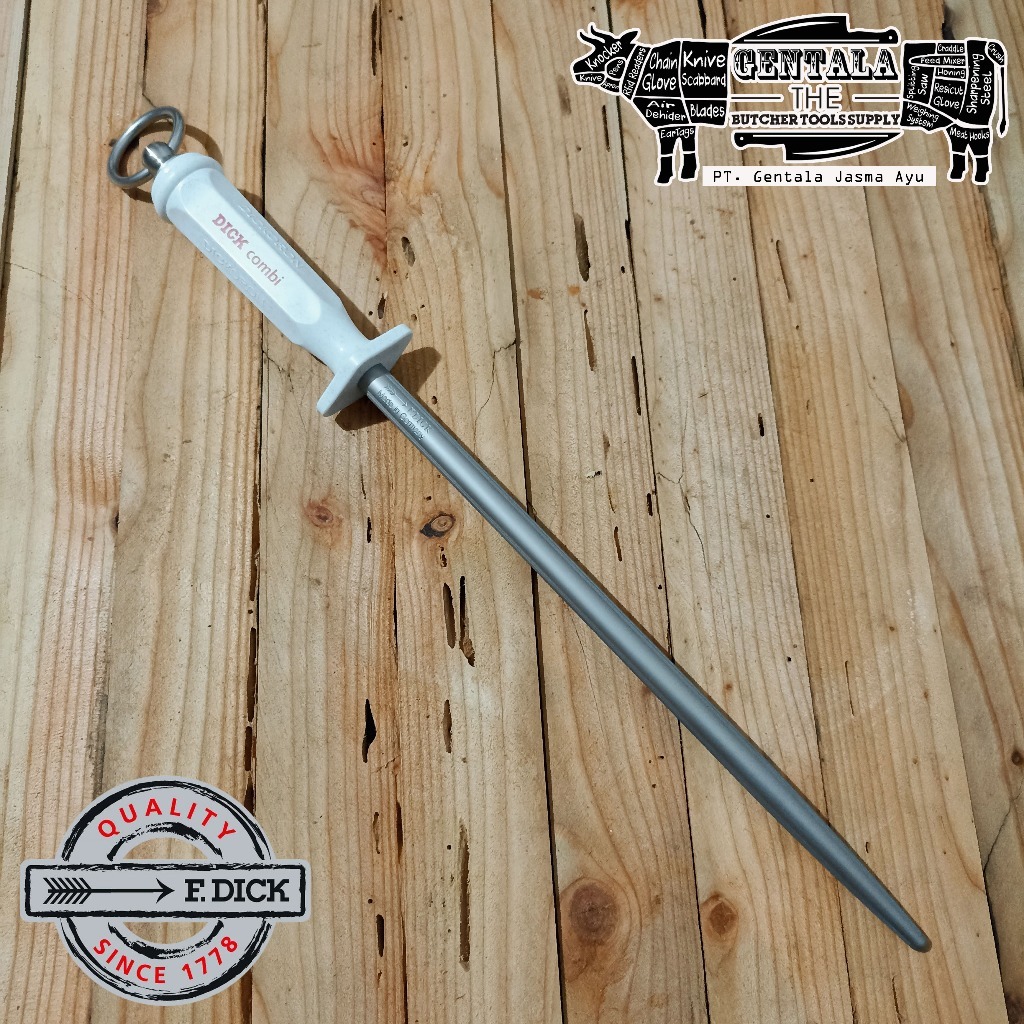 Sharpening F. Dick Dickoron Hygienic Combi Ultra Fine and Regular Cut 30cm