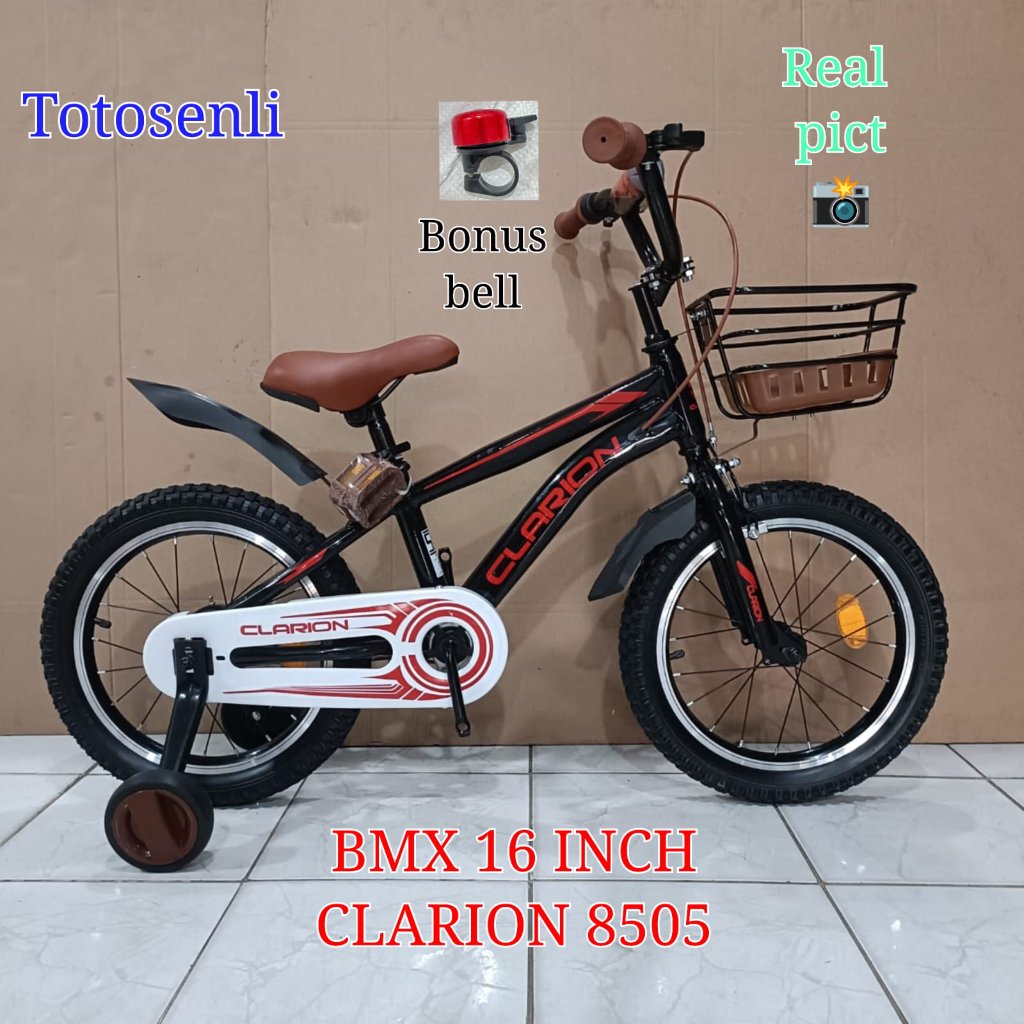 sepeda anak laki BMX 16 inch clarion 9923-clarion 8505-clarion 9920 sepeda anak by pacific