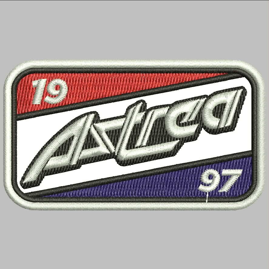 BROTHER PATCH : Patch Bordir Emblem Astro 1997 Bentuk Persegi Panjang untuk Jersey dan Baju