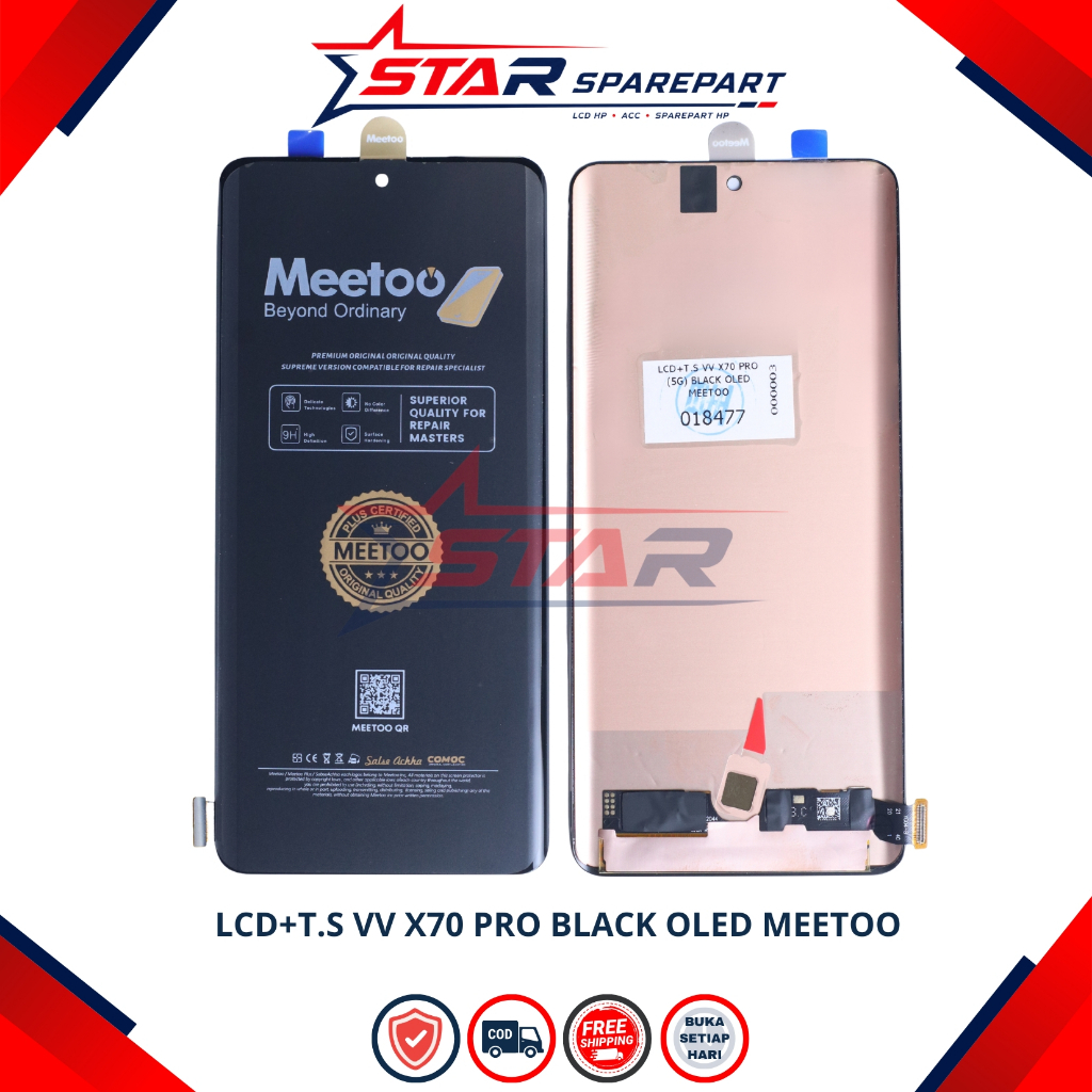 LCD TOUCHSCREEN VIVO X70 PRO