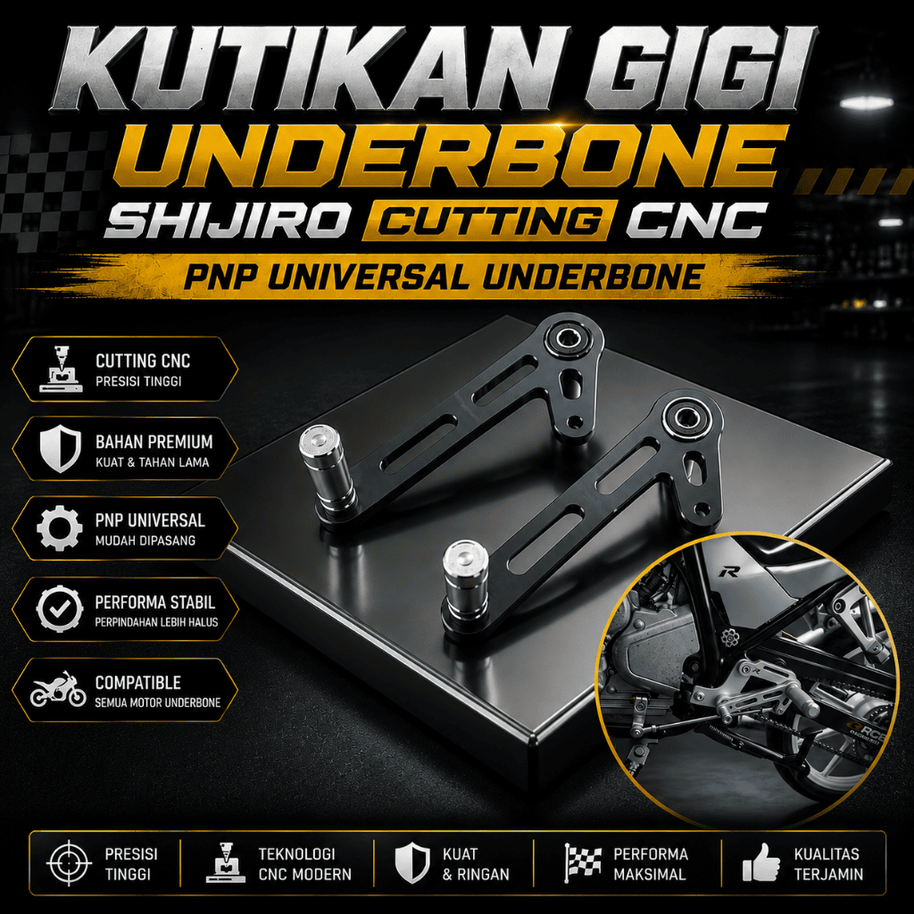 PERSENELING GIGI UNIVERSAL || SHIFT GEAR UNIVERSAL || KUTIKAN GIGI UB UNIVERSAL JUPITER VEGA MX OLD 