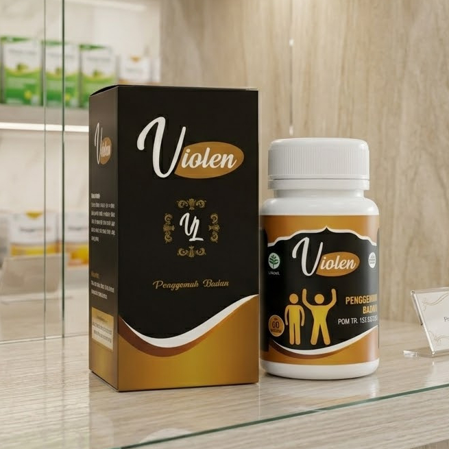 VIOLEN 60 kapsul obat gemuk penggemuk badan - penambah berat badan super cepat