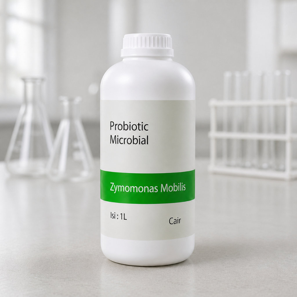 Kultur Bakteri Zymomonas Mobilis Media Cair Botol 1 Liter