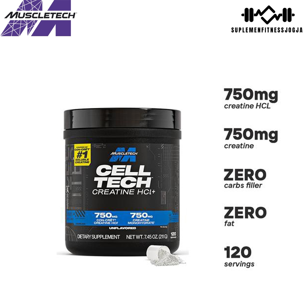 MT Muscletech Creactor Creatine HCl Free-Acid Creatine Cell Tech Creactor Creatine HCl 120 servings