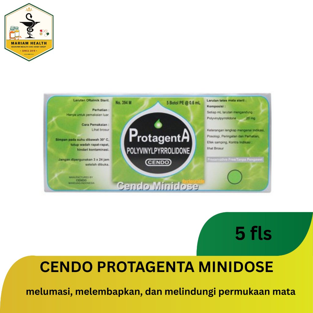 Cendo Protagenta Minidose 0.6Ml Obat Tetes Mata Softlens