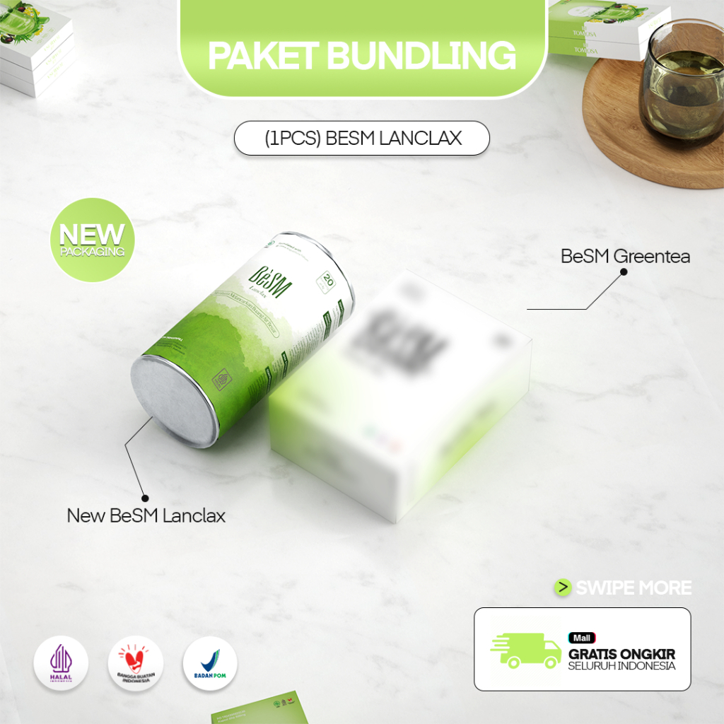 BESM - BeSM Green Tea Lanclax - Isi 20
