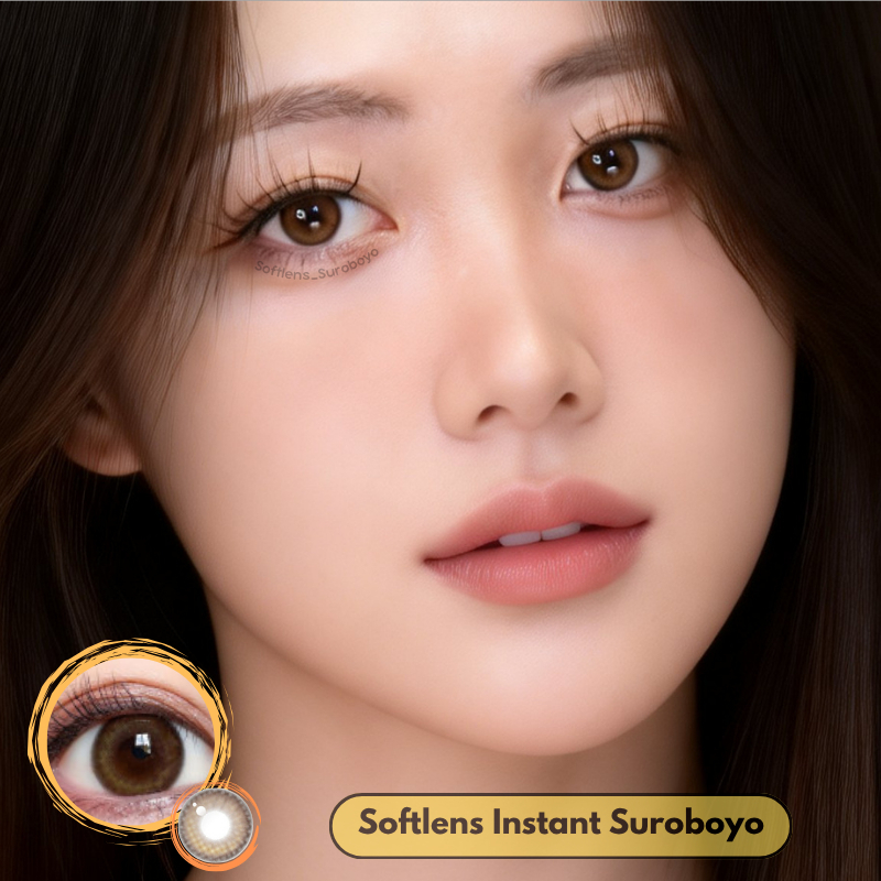 Softlens EYESM Dollring Anne Brown - Soflens Instant Surabaya