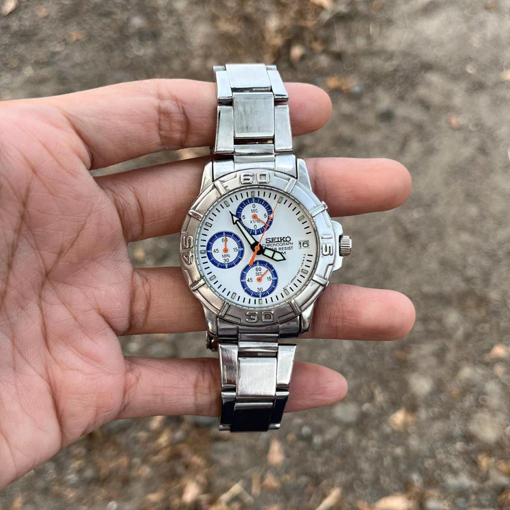 Jual jam seiko 5 quartz second original