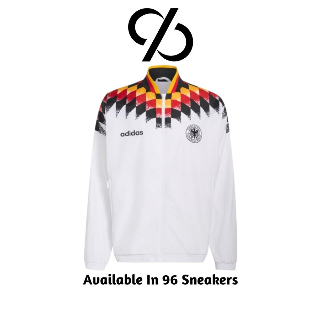 Jaket Pria Adidas Jerman 1994 Track Top White (JW8809) ORIGINAL