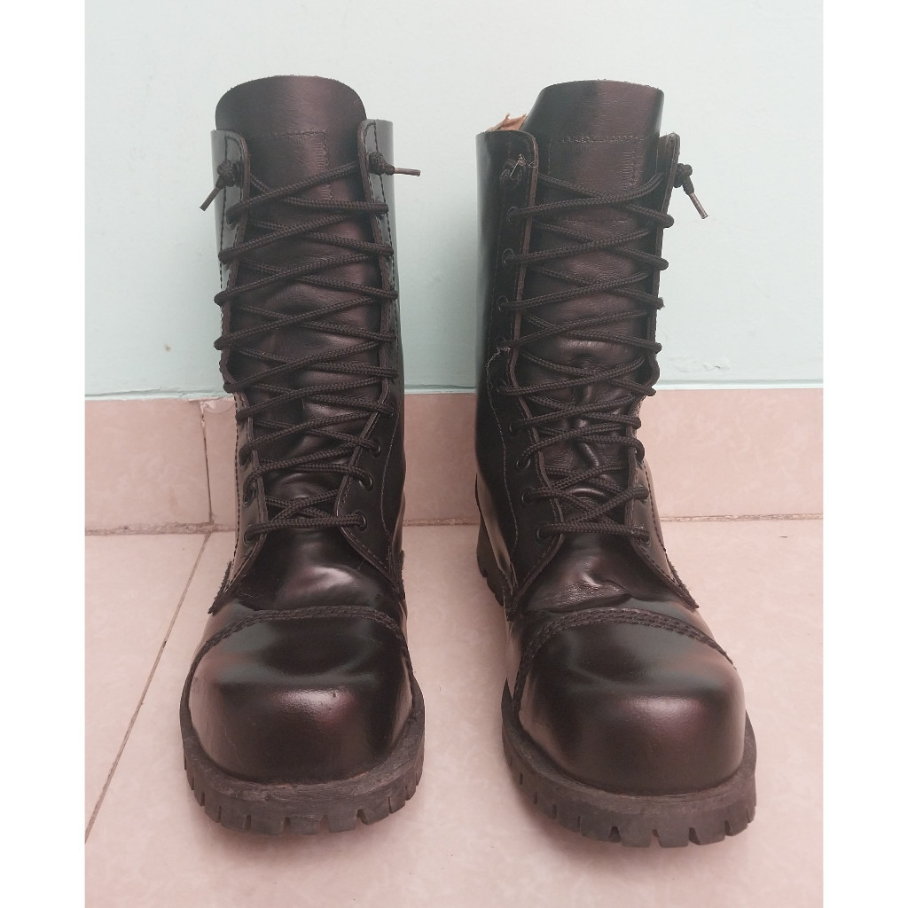 Sepatu Underground Shoes Commando 10 Hole Size 42 Original Made in England