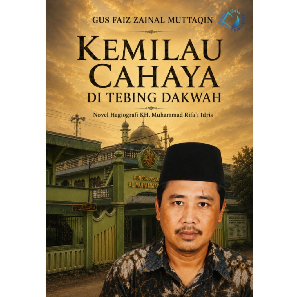 Buku Kemilau Cahaya di Tebing Dakwah Novel Hagiografi KH. Muhammad Rifa'i Idris Gus Faiz Zainal Mutt