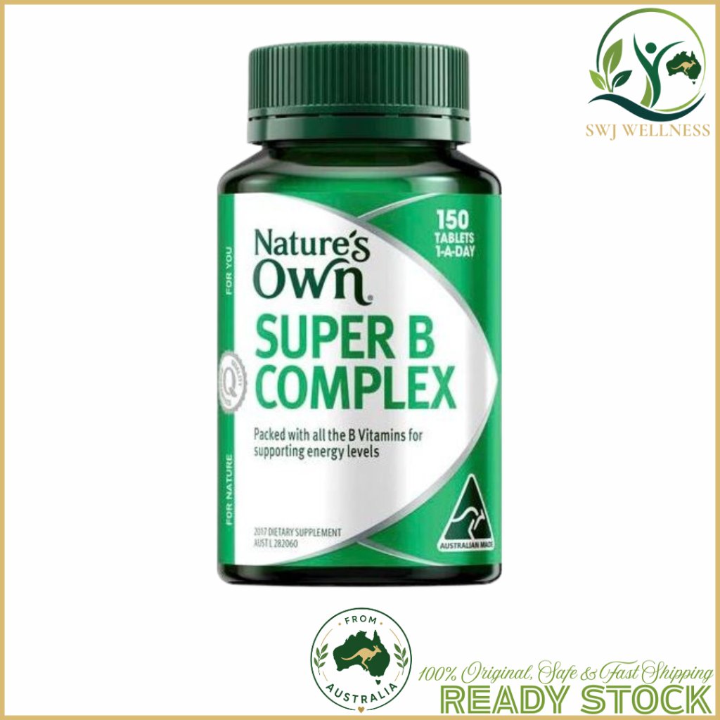 Nature's Own Super B Complex 150 Tablets Natures Own Australia