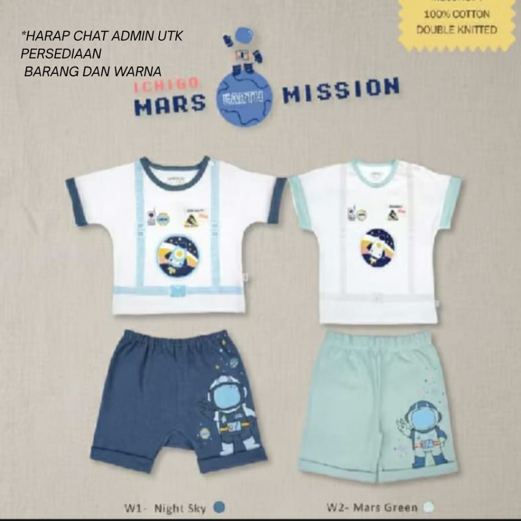Ichigo Mars Mission Setelan Pendek