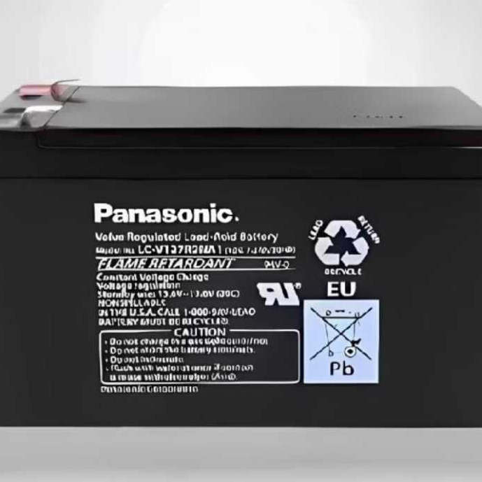 Batre Battery Baterai UPS Panasonic 12V 12 V 12Volt 7.2AH 7Ah