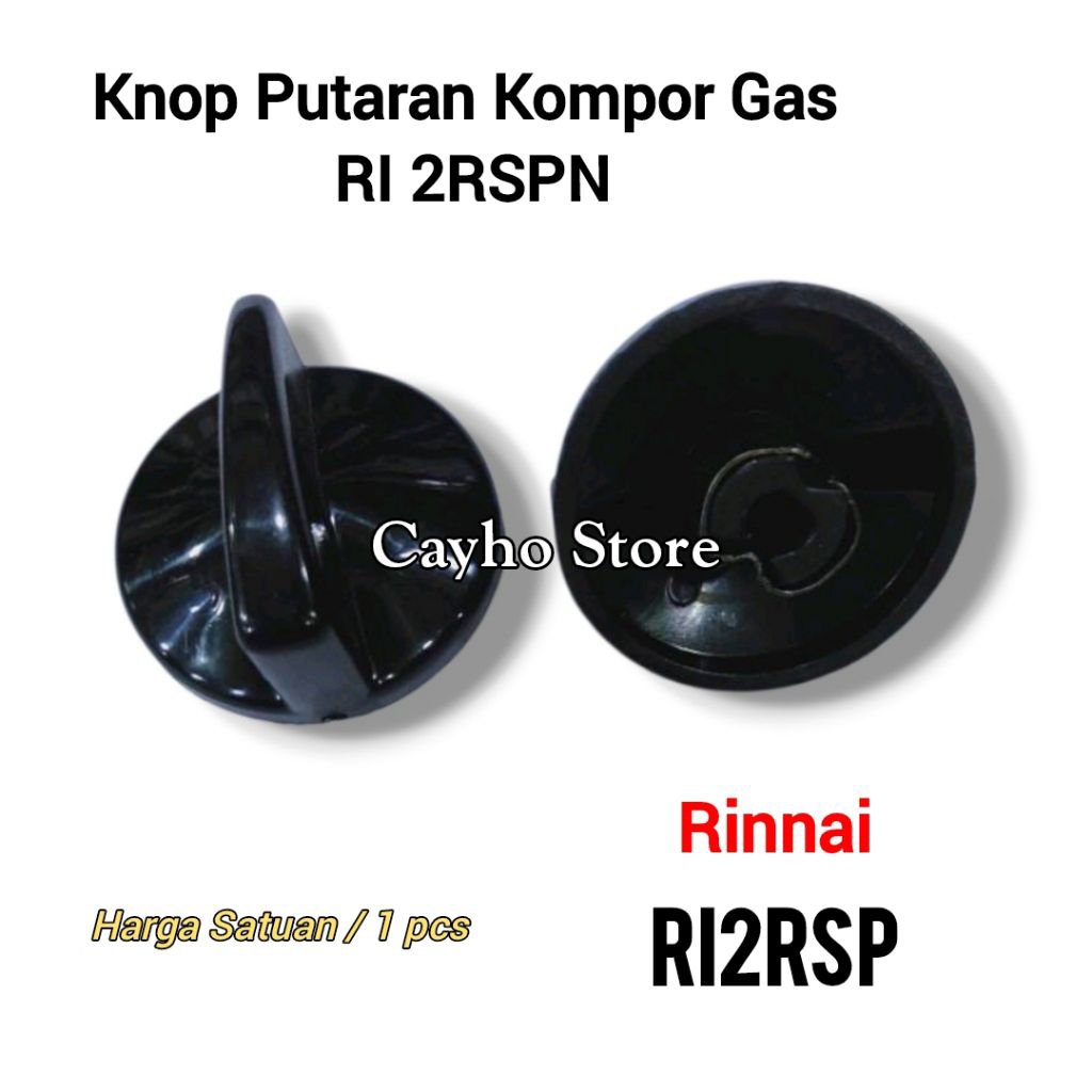 Knop Handle / Putaran Kompor Rinnai RI2RSP N Kompor Gas 1/2/4 Tungku Komersil Low Pressure