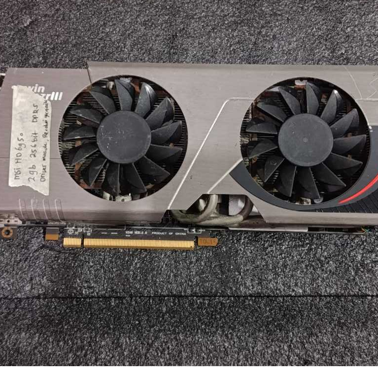 MSI HD6950 2GB 256BIT DDR5 HIDUP DRIVER MASUK RESOLUSI GK NAIK VGA RUSAK