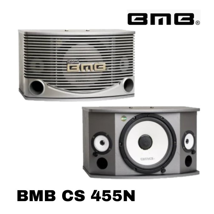 SPEAKER PASSIVE KARAOKE BMB CS 455N 10.0" SPEAKER PASIF BMB CS 455R GARANSI RESMI ORIGINAL 10INCH HA