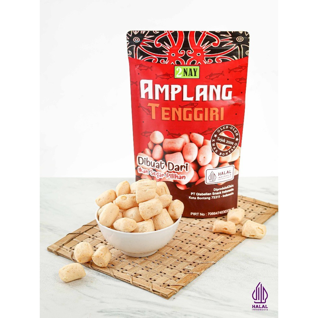 Amplang Tenggiri 2NAY Oleh Oleh Bontang Kalimantan Snack Cemilan