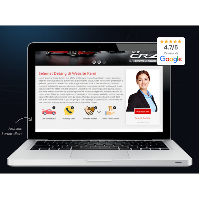 Theme Website Dealer Mobil & Motor Profesional - Lisensi Selamanya + GRATIS Jasa Install Sampai Onli