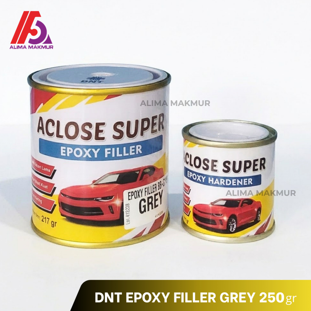 Epoxy Filler DNT Grey 250gr / Epoxy DNT Abu / Epoxy Grey