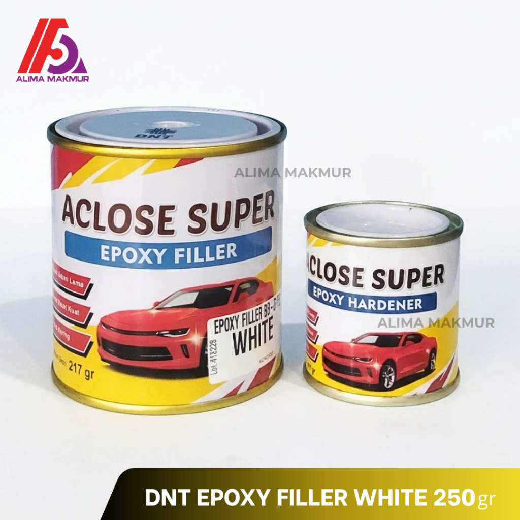Epoxy Filler DNT White 250gr / Epoxy Filler Putih / Epoxy Filler White / Poxy Putih / DNT Putih