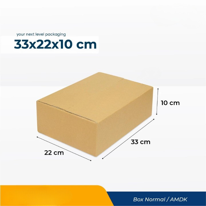 Box Packaging Hamper Ukuran 33x22x10 cm Kardus Packing Kemasan Box Bucket Coklat Polos Ukuran 33x22x