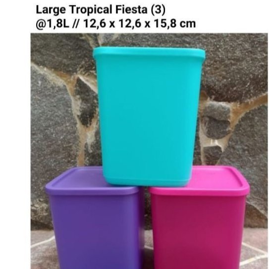 large summer fresh  tupperware  (1pc)