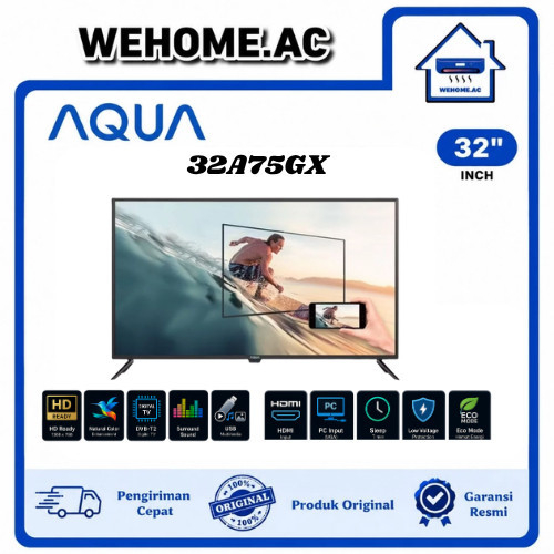 TV LED Aqua Digital TV 32A75G LED Aqua 32 Inch Digital TV