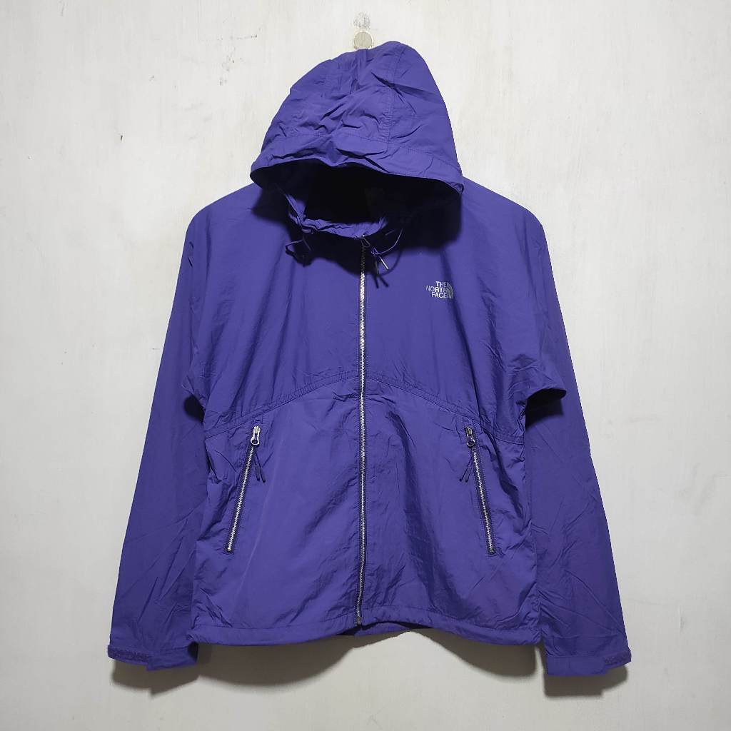 TNF Running Jacket Hoodie permanen  Size : 90 fit M wanita