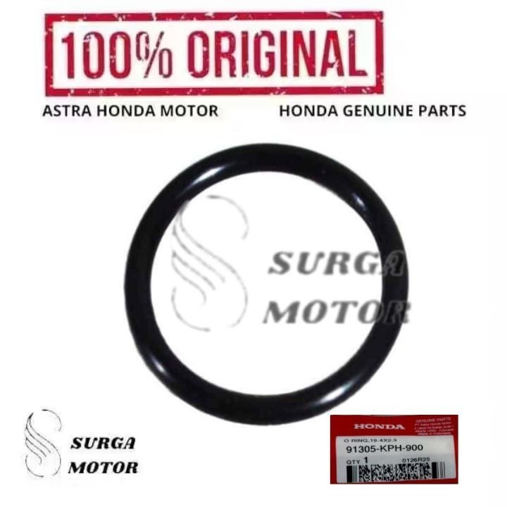 O Ring Oring 19.4X2.3 Motor CRF 150L CB150 Verza, Kharisma Supra X 125 Supra X 125 Injection  91305K