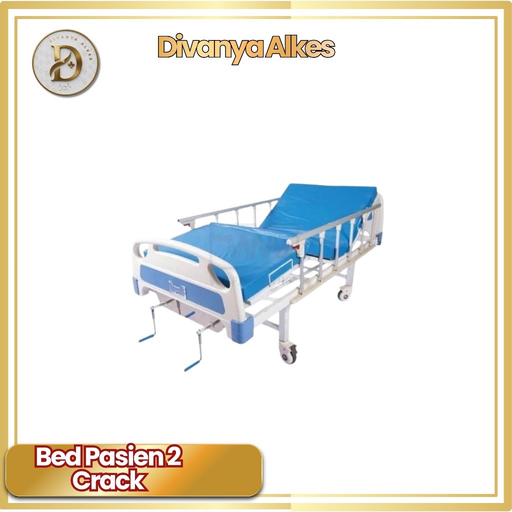 BED PASIEN 2 CRANK / Ranjang / Tempat Tidur Pasien 2 Crank SELLA